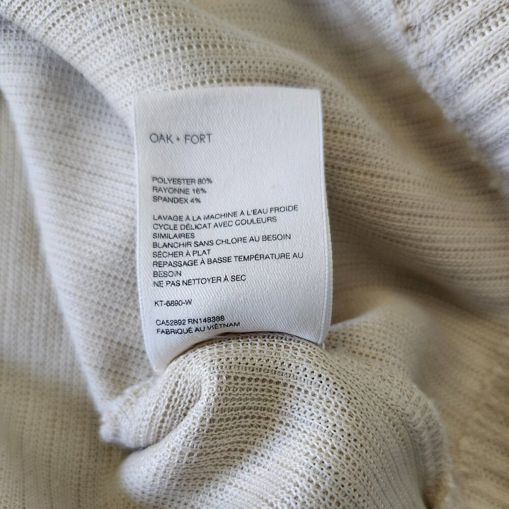 OAK + Fort | Ribbed Cropped Cardigans - Picture 9 of 9
